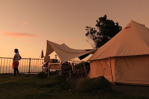 雲見夕陽と潮騒の岬オートキャンプ場